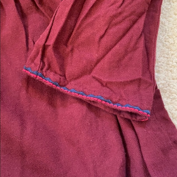 Madewell Embroidered Peasant Popover Top - Picture 5 of 6